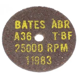 Bates 3 x 1/8 x 3/8 Cut Off Wheel USA 10pk