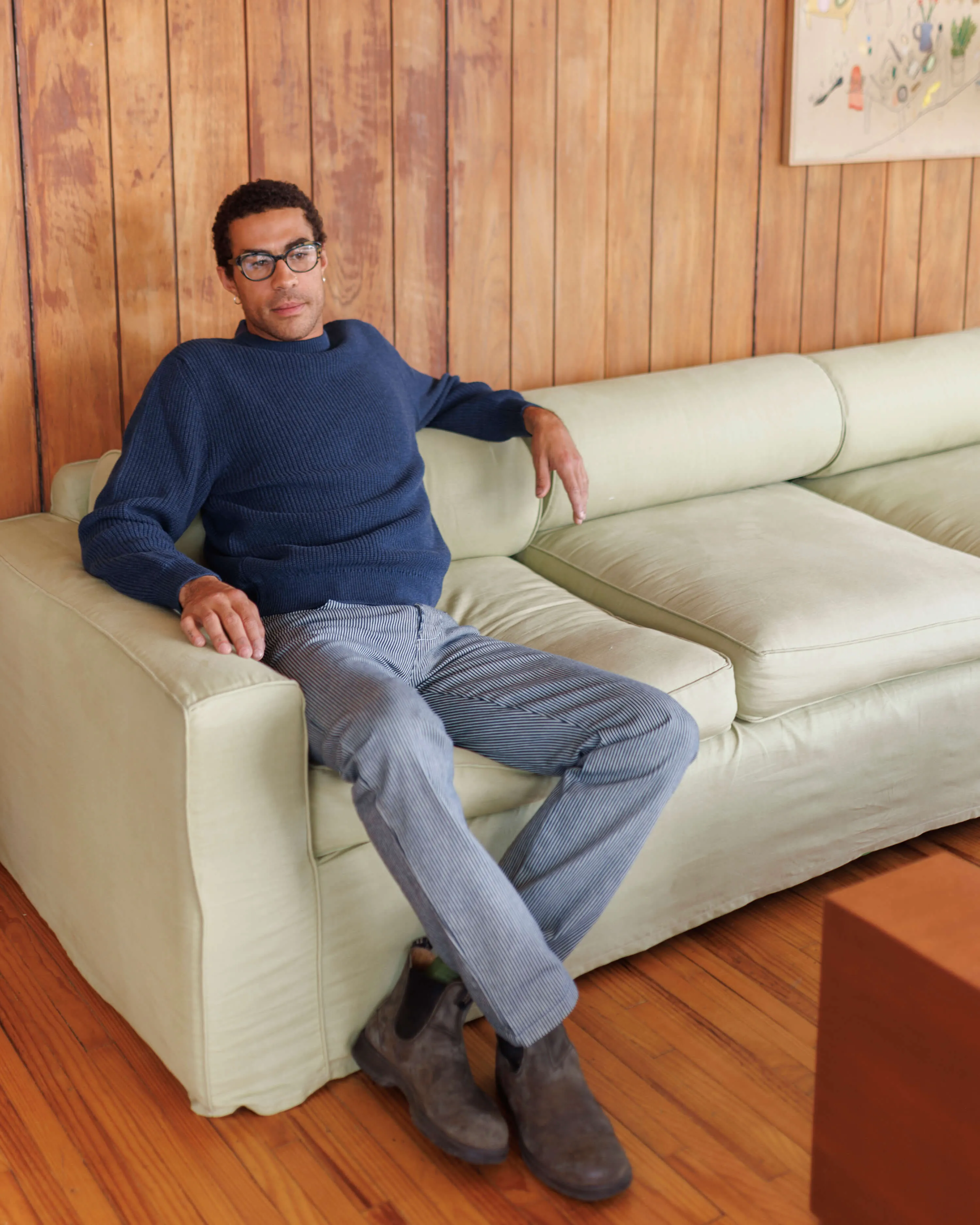 Bay Sweater / Indigo
