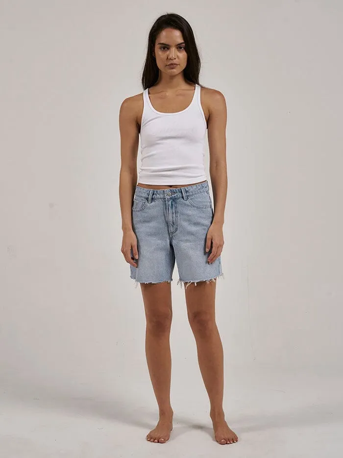 Billie Low Short - Ash Blue