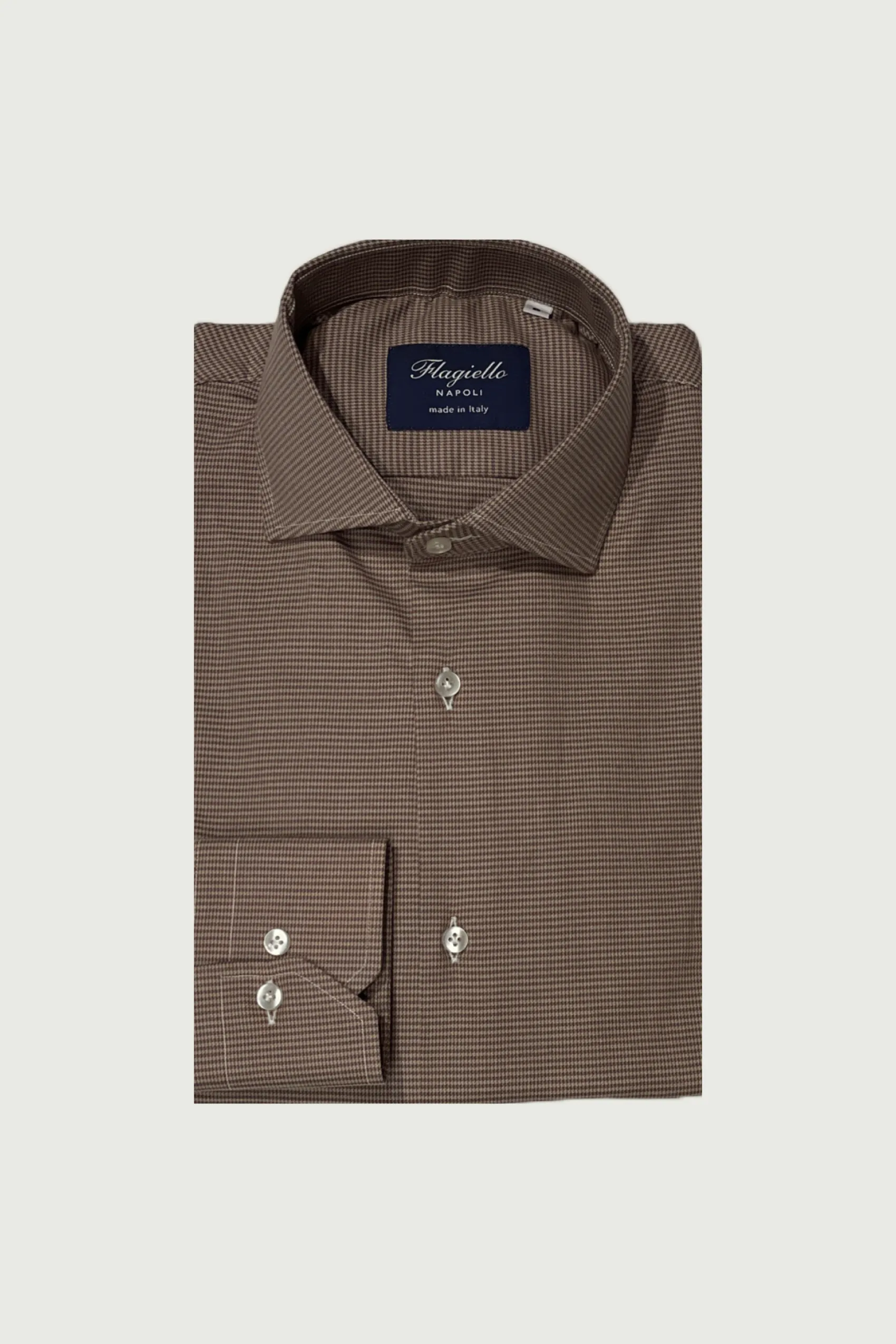 Brown Flannel Cotton Shirt