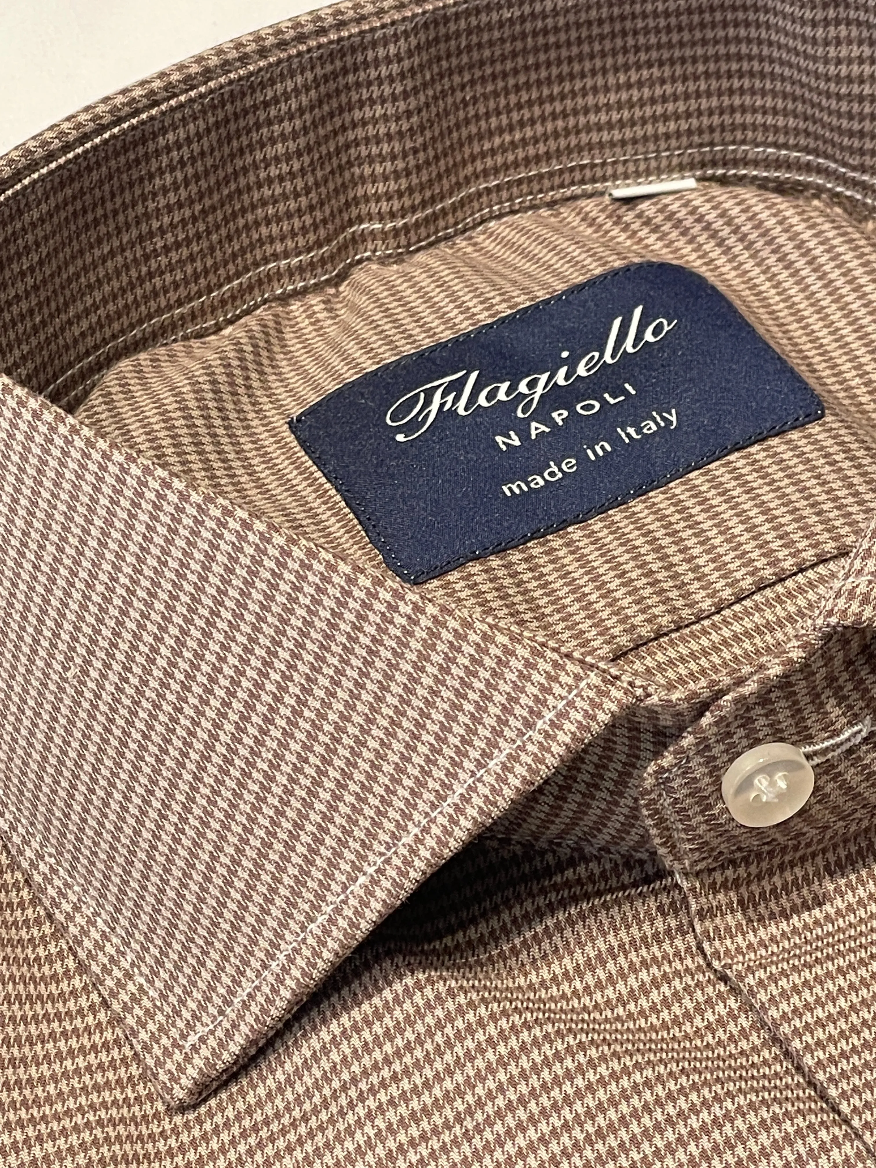 Brown Flannel Cotton Shirt