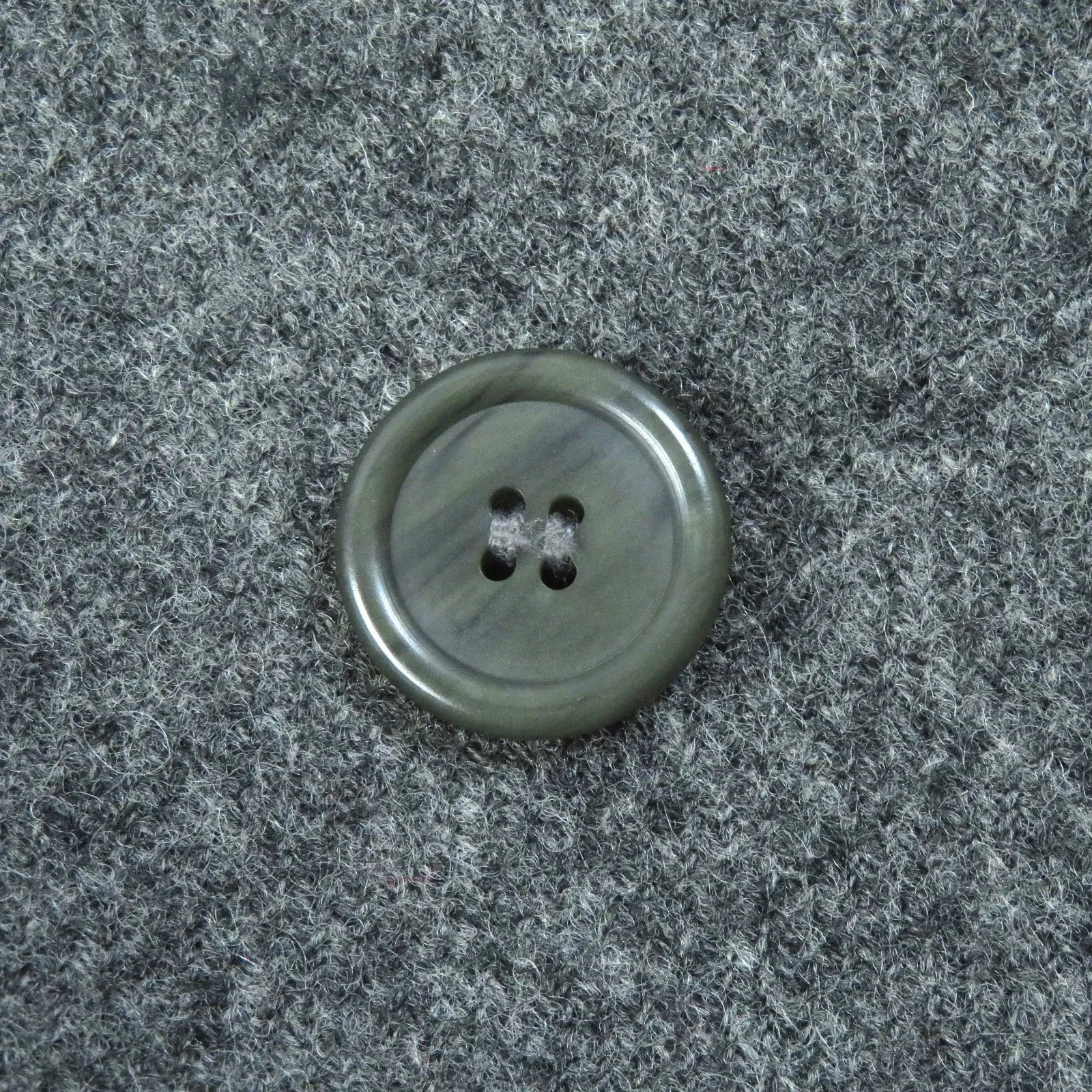 Burberry Wool Reversible Long Coat Gray Women