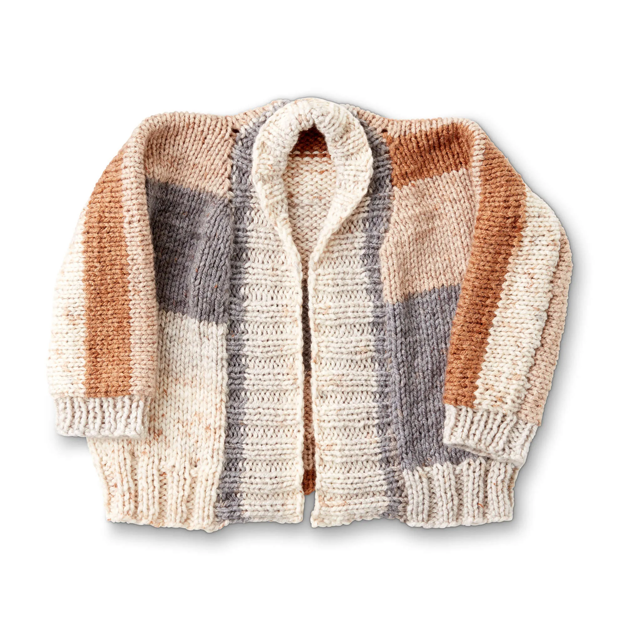 Caron One Piece Knit Cardigan
