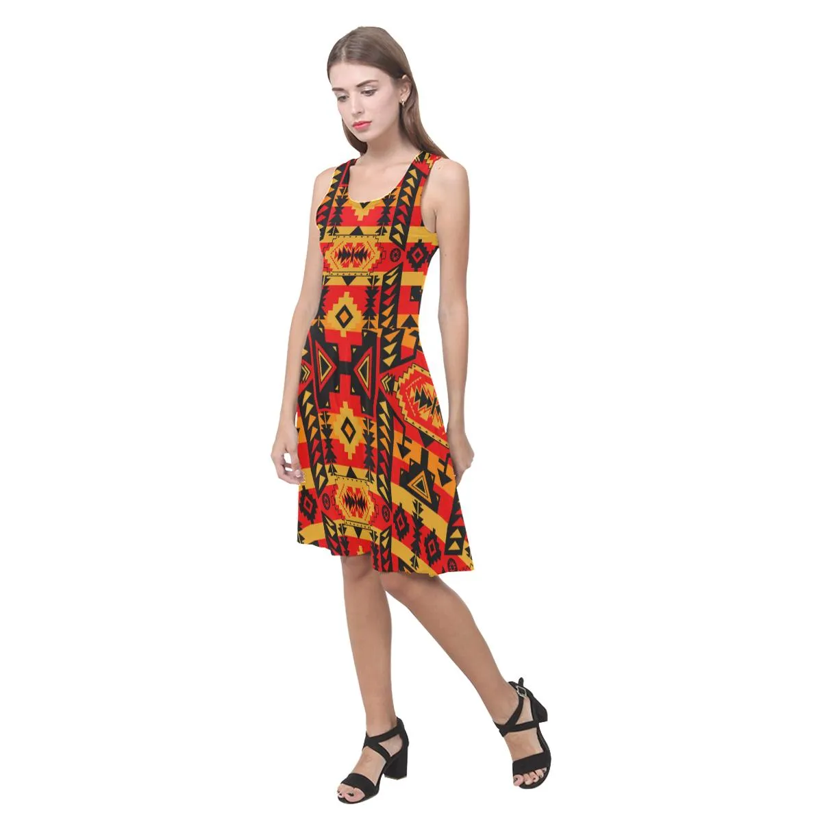 Chiefs Mountain Fire Atalanta Casual Sundress