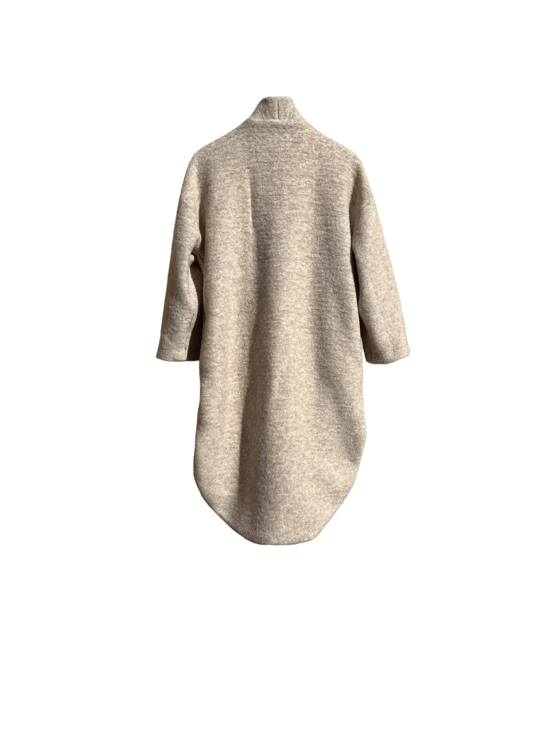 Cigala Coat Blue Organic Wool
