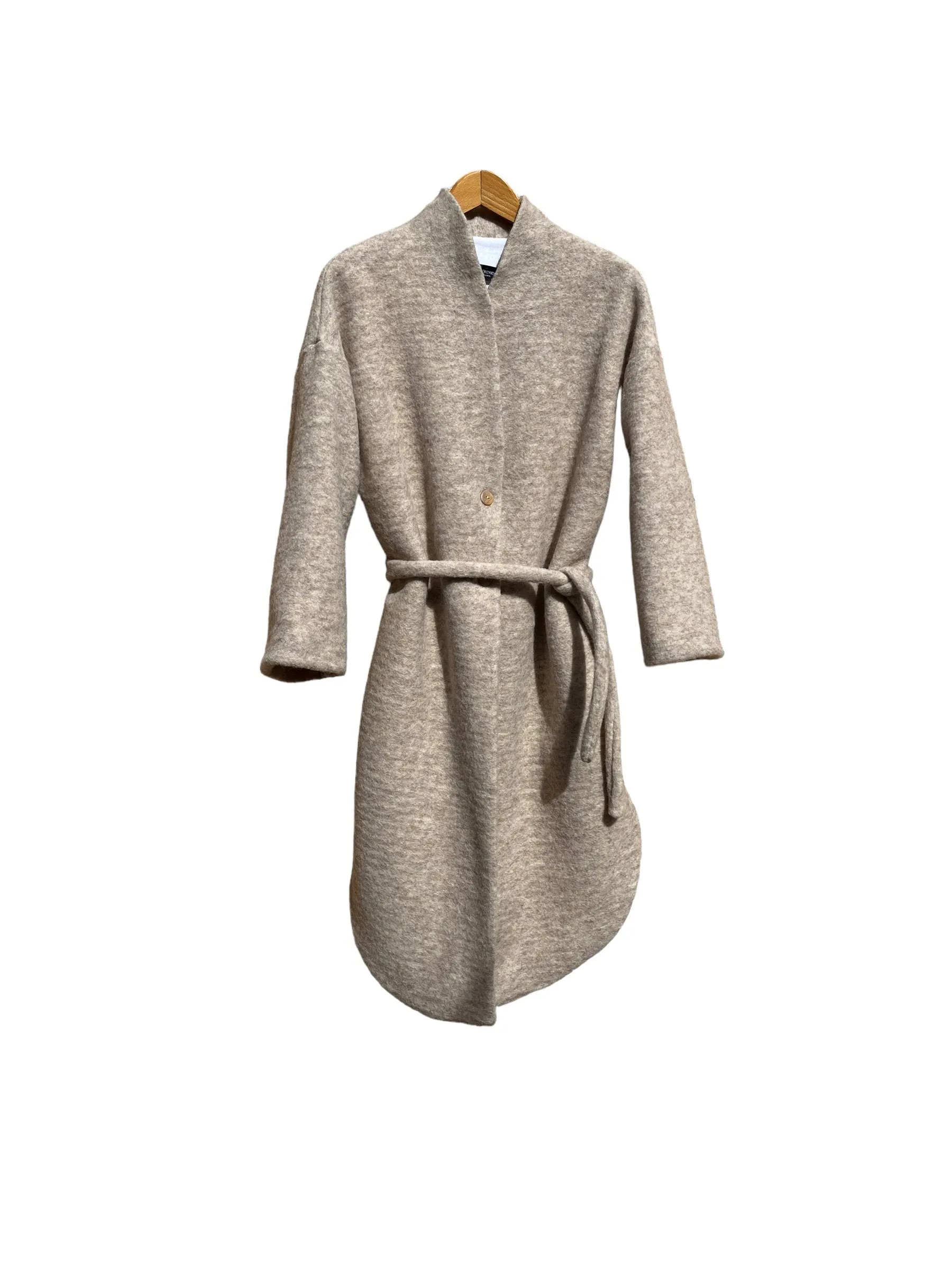 Cigala Coat Blue Organic Wool