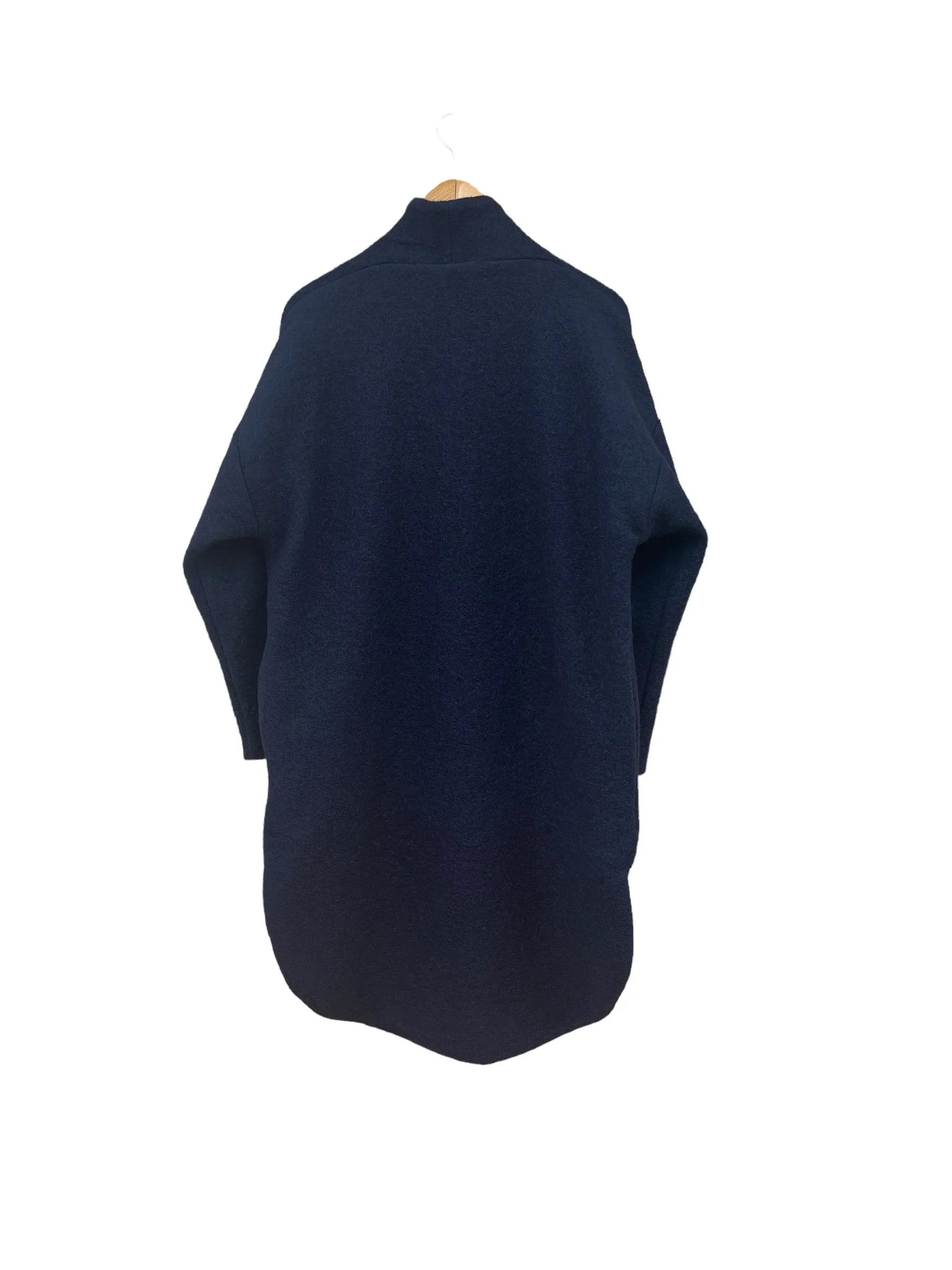 Cigala Coat Blue Organic Wool