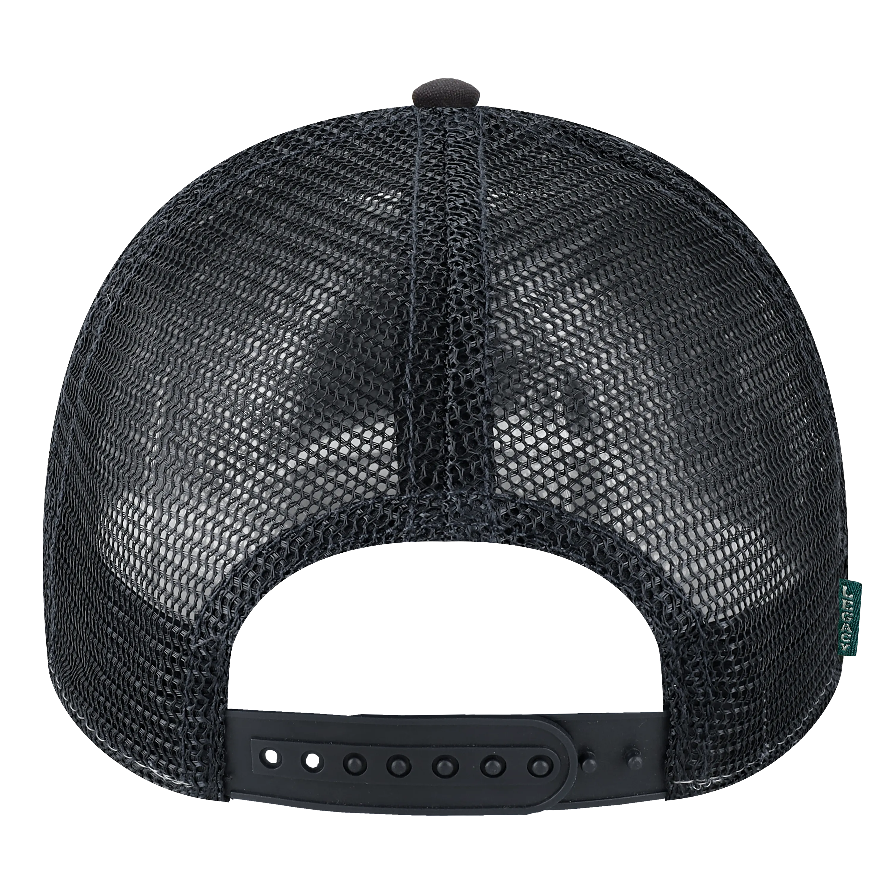 Clemson Black Trucker Lo-Pro Snapback