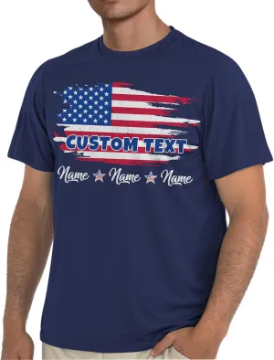 Custom T Shirts with face Personalized T Shirt for Men Women with Picture Design Your Own Shirt Add Text/Image