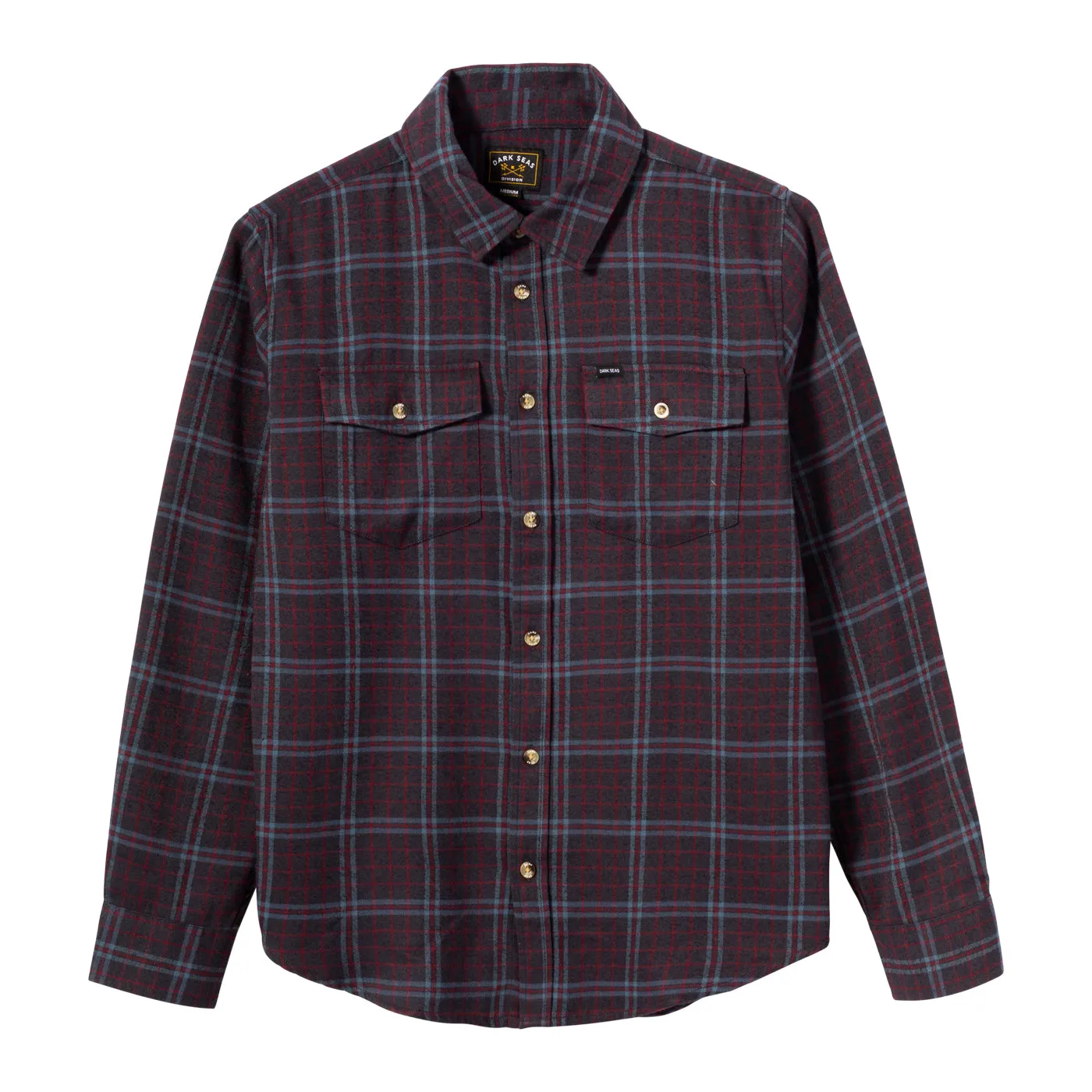 Dark Seas CARLTON FLANNEL - NAVY