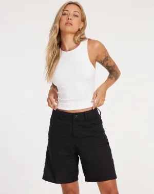 Della Shorts in Black