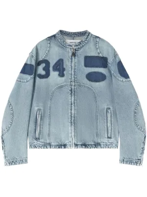 Denim Rider Jacket Vintage Blue
