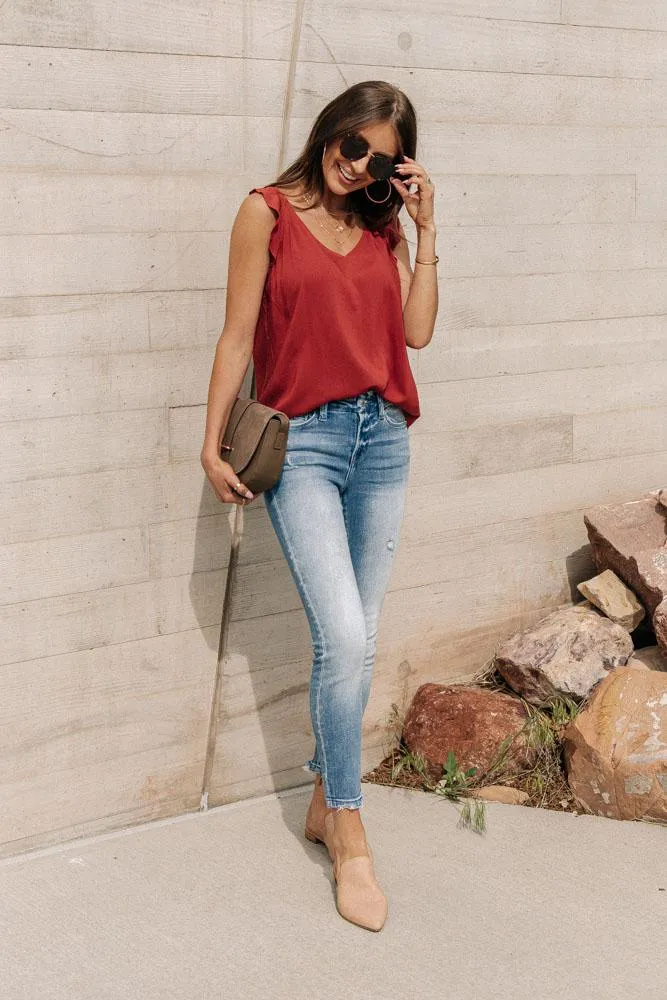 Flying Monkey Distressed Skinny Jeans