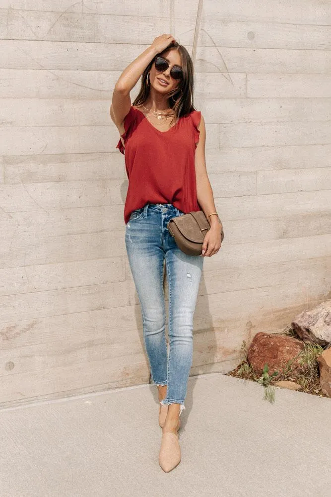 Flying Monkey Distressed Skinny Jeans
