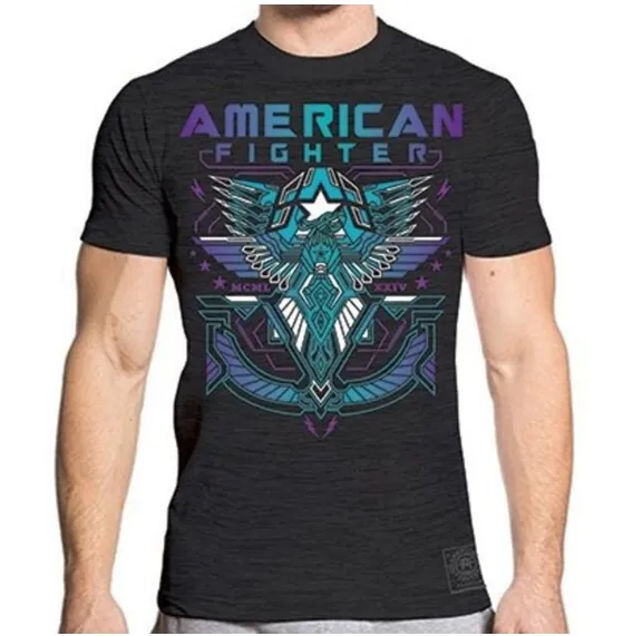 FM13122- American Fighter Men's SS T-Shirt