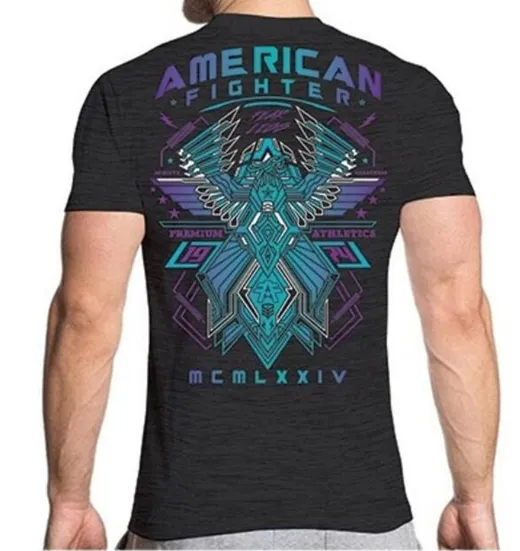 FM13122- American Fighter Men's SS T-Shirt