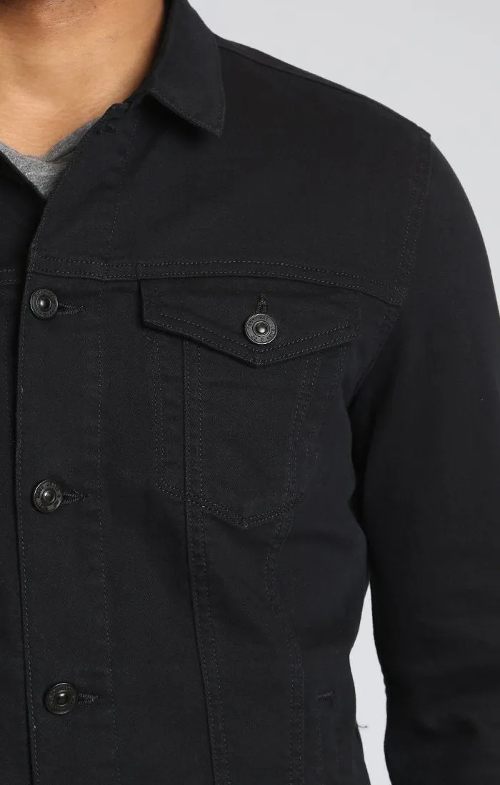 FRANK JACKET IN BLACK COMFORT