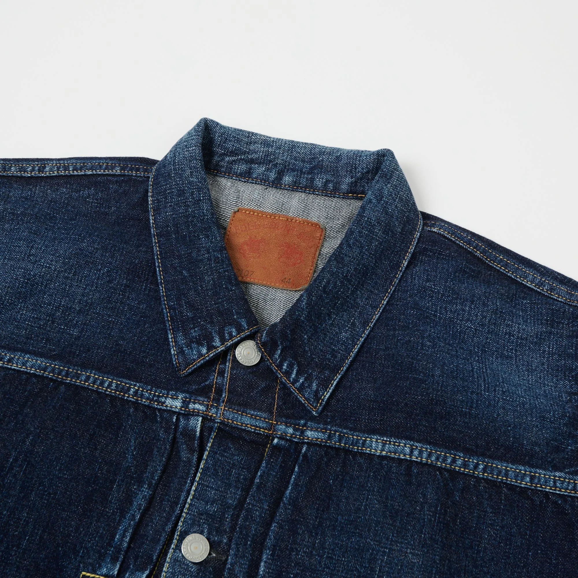 Full Count 2980-2107 'Half Way There' Type I Denim Jacket - Washed