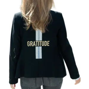 Gratitude Lines Blazer