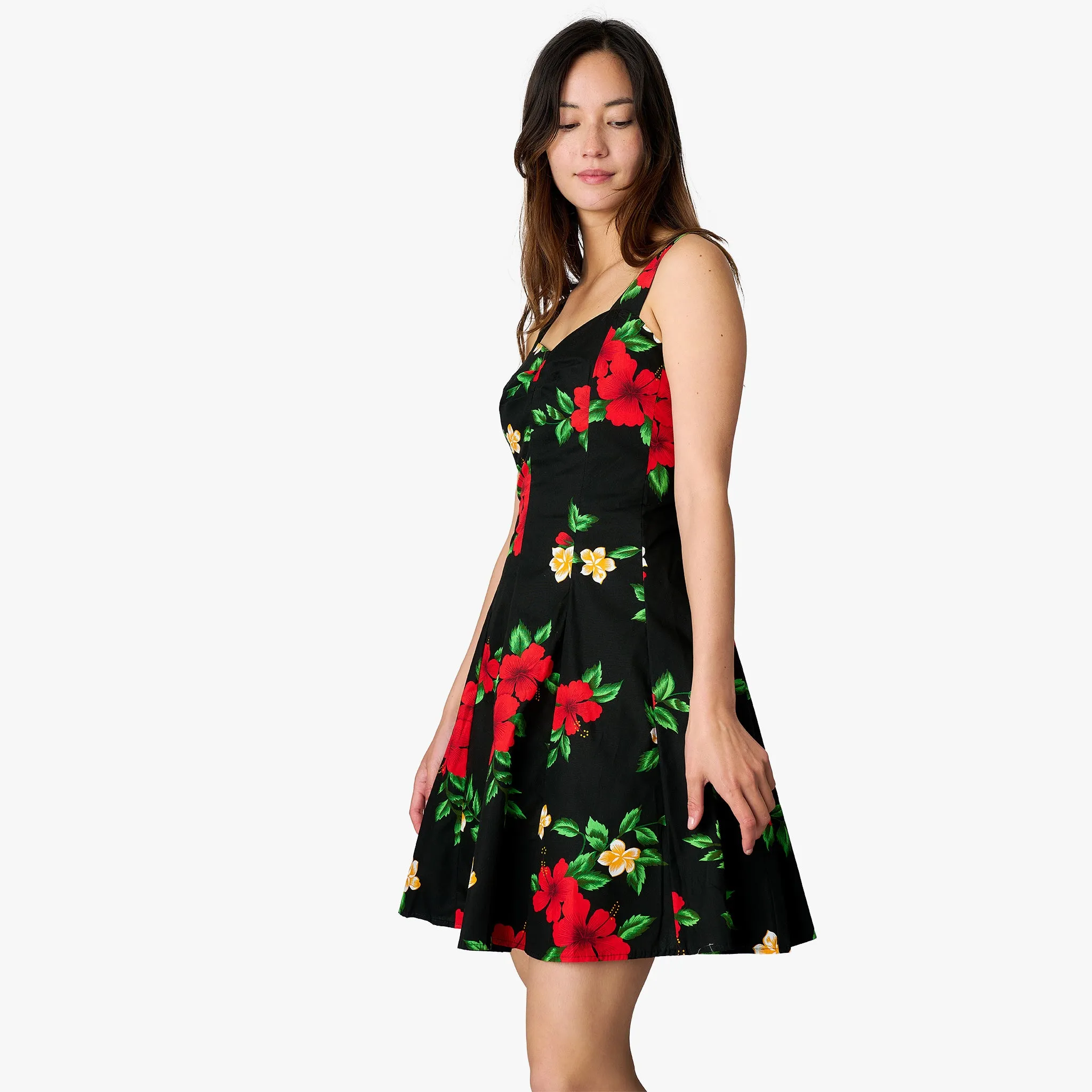 Hibiscus Dream Mini Sundress