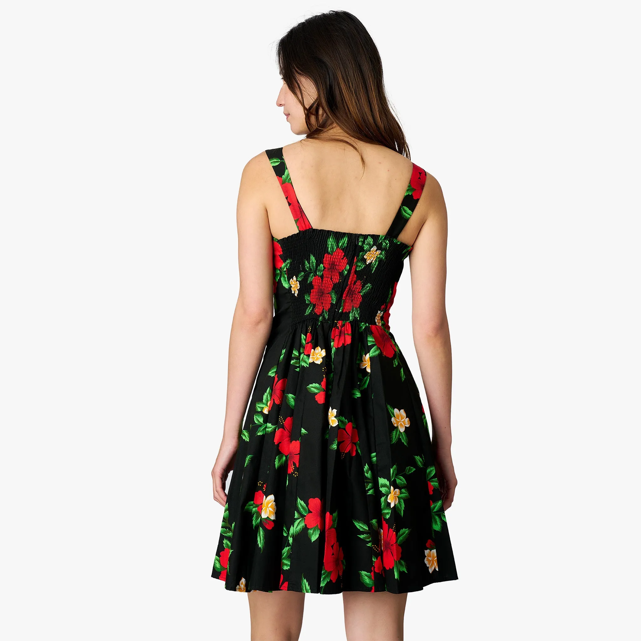 Hibiscus Dream Mini Sundress