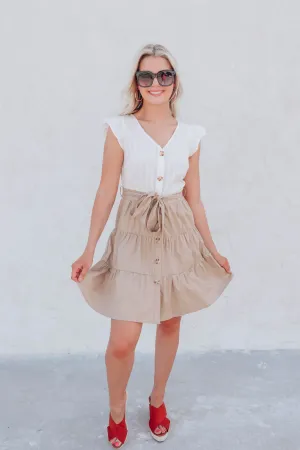 Innocence Cotton Tiered Sundress
