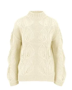 Ivory Cable Knit Sweater