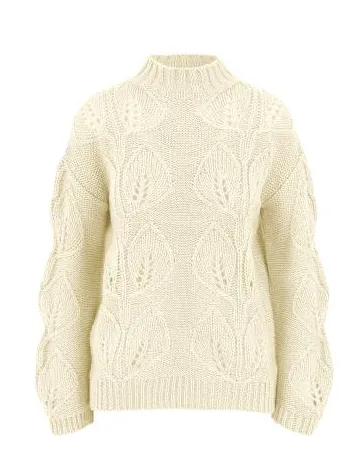 Ivory Cable Knit Sweater