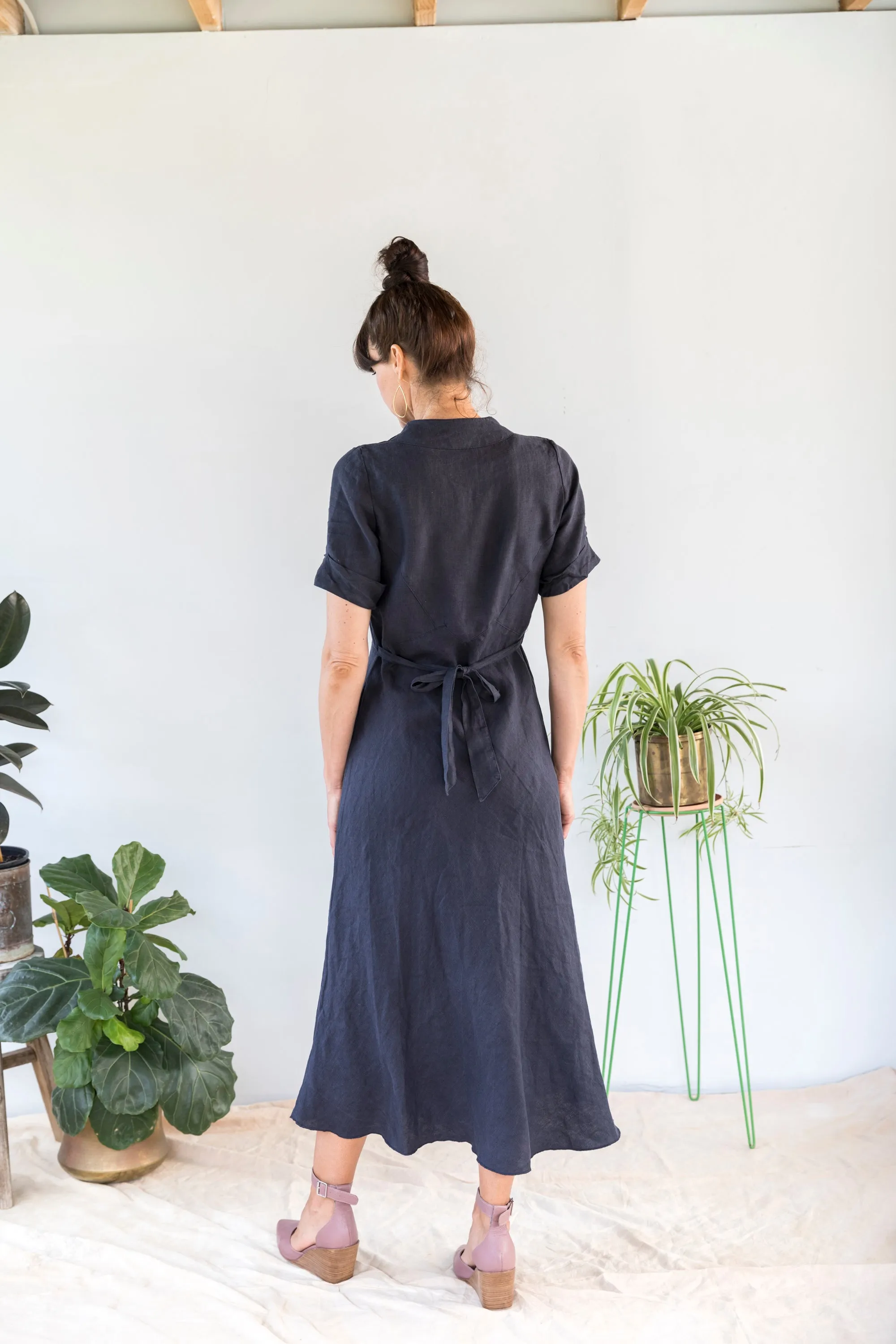 Julietta Dress - Navy
