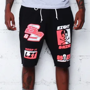 Keep It Lit Terry Shorts Infrared