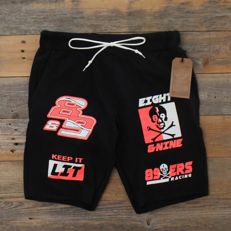 Keep It Lit Terry Shorts Infrared