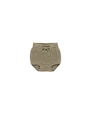 Knit Tie Bloomer | Olive