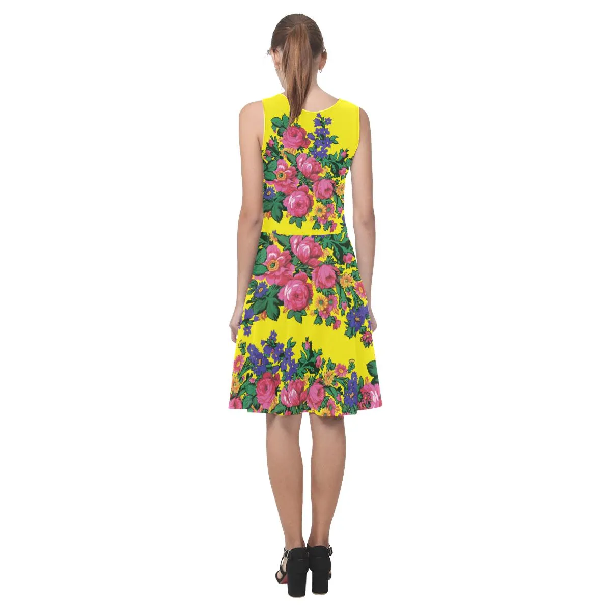 Kokum's Revenge-Yellow Atalanta Casual Sundress
