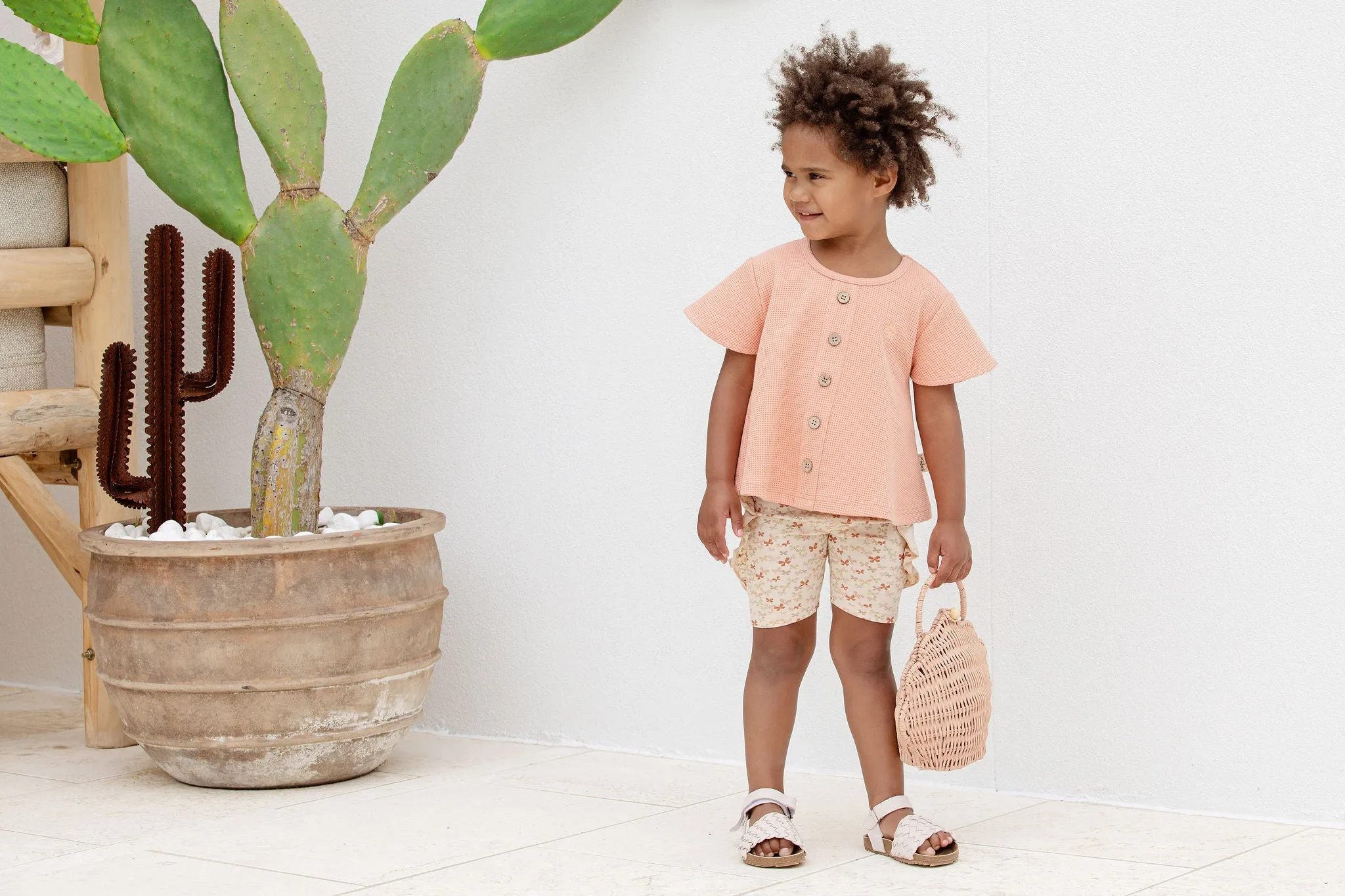 Little Butterfly Frill Bike Shorts