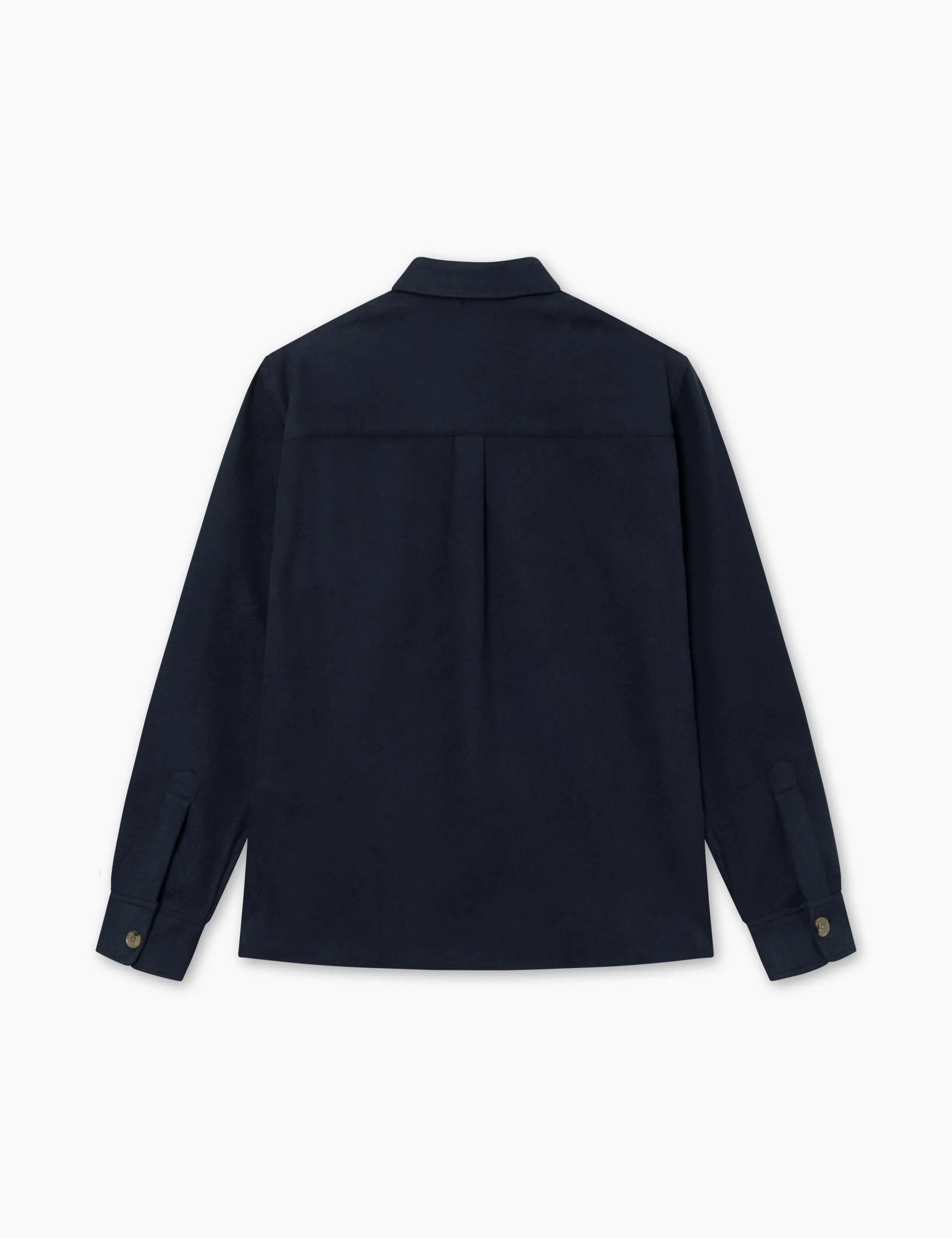 Map Flannel Shirt | Navy