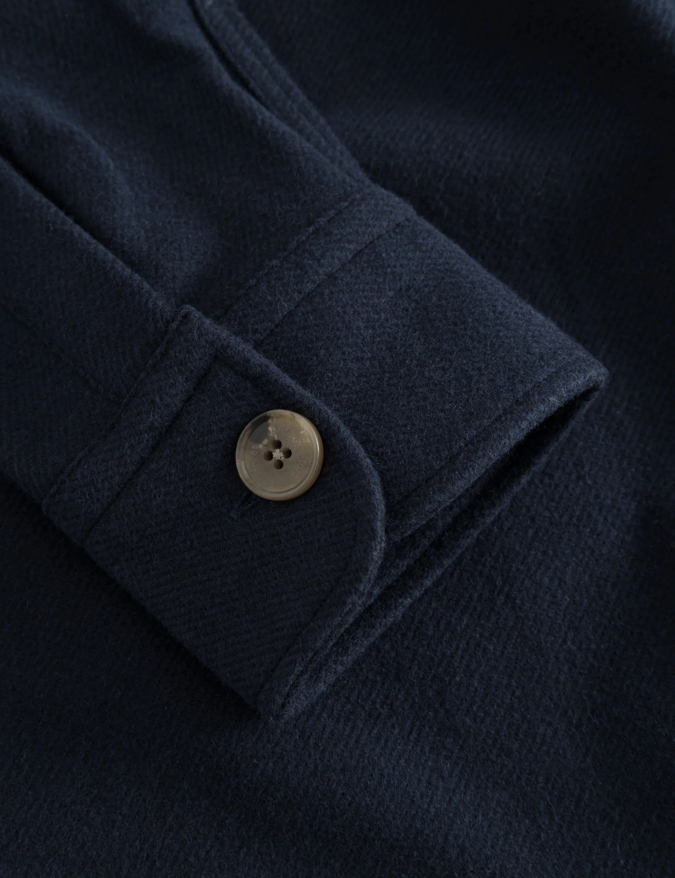 Map Flannel Shirt | Navy