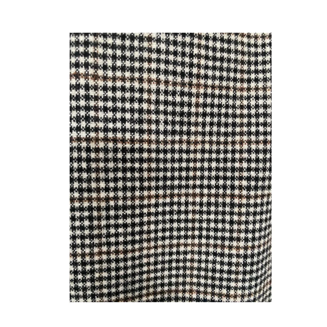 Massimo Dutti Check Wool Blazer Grey SIZE 12
