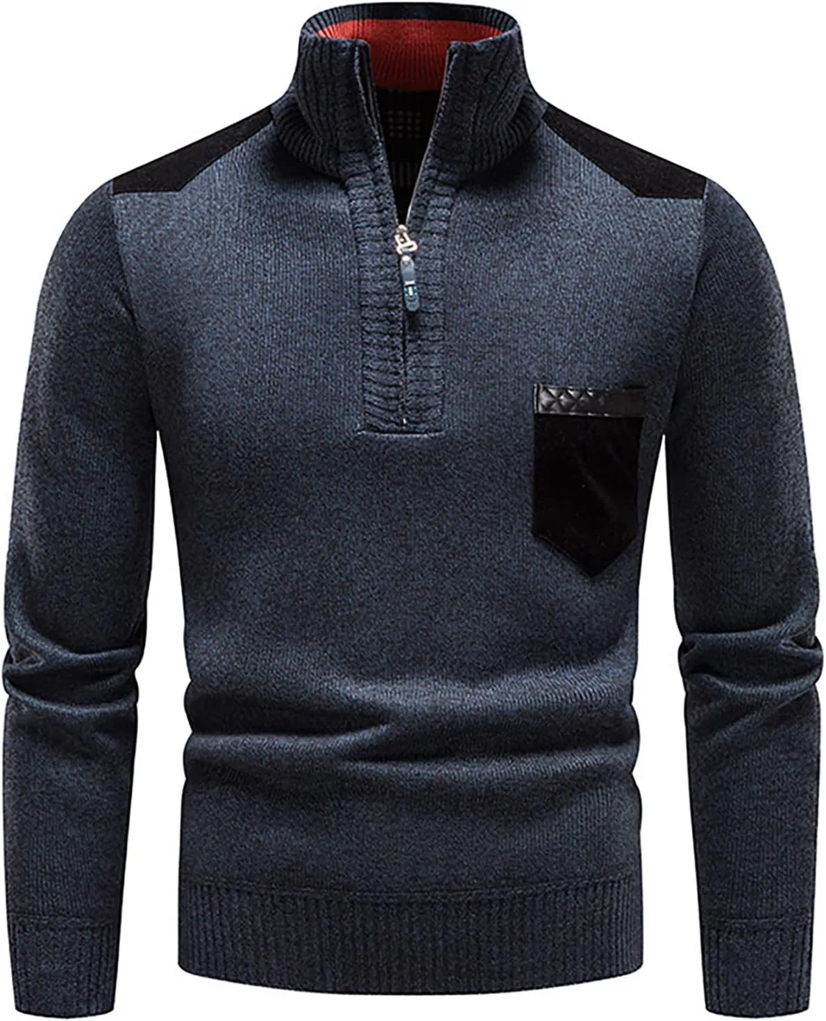 Mens Lightweight Jacket Fashion Long Sleeve Warm Solid Color Hooded Jackets Tops Winter Jackets for Men