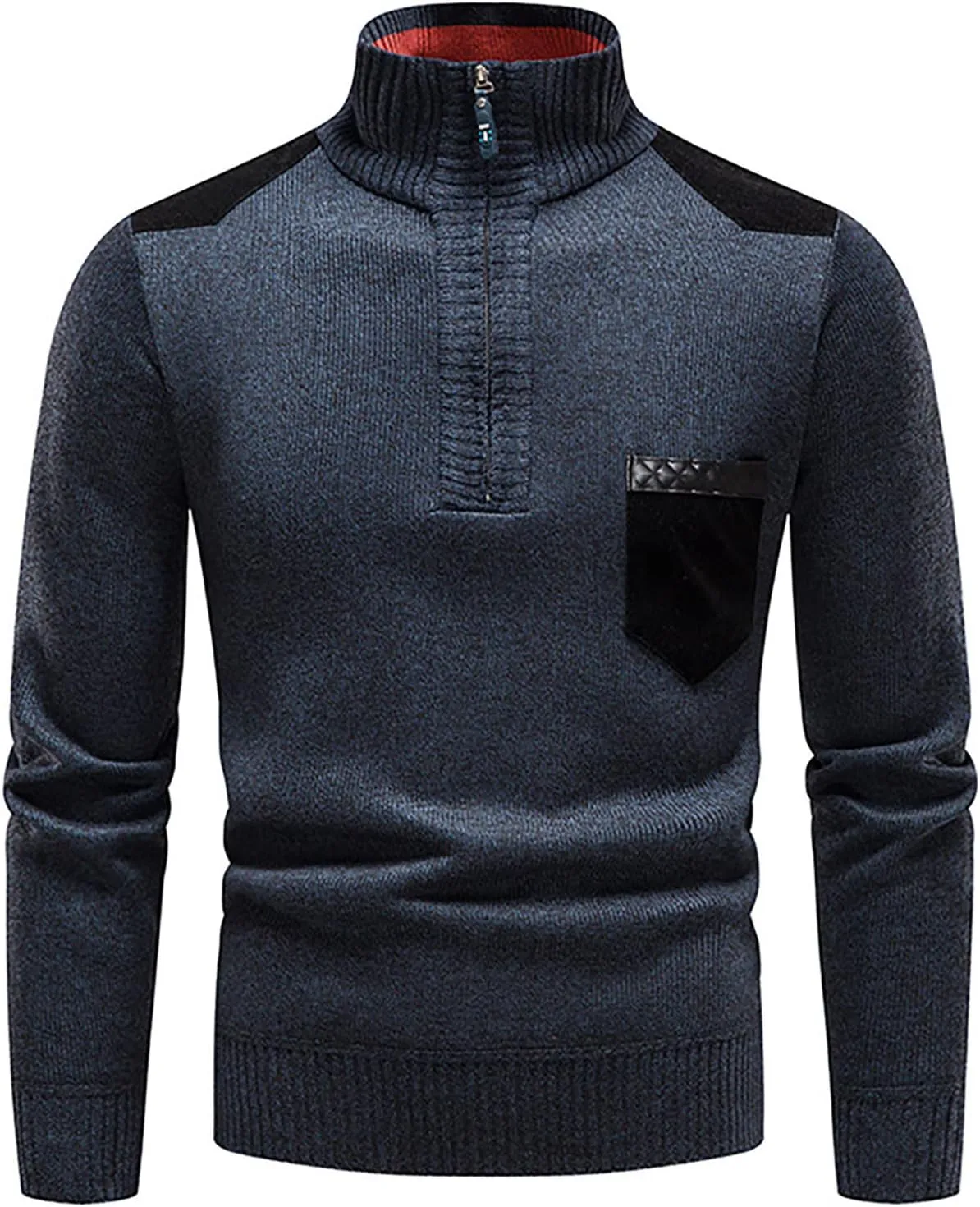 Mens Lightweight Jacket Fashion Long Sleeve Warm Solid Color Hooded Jackets Tops Winter Jackets for Men