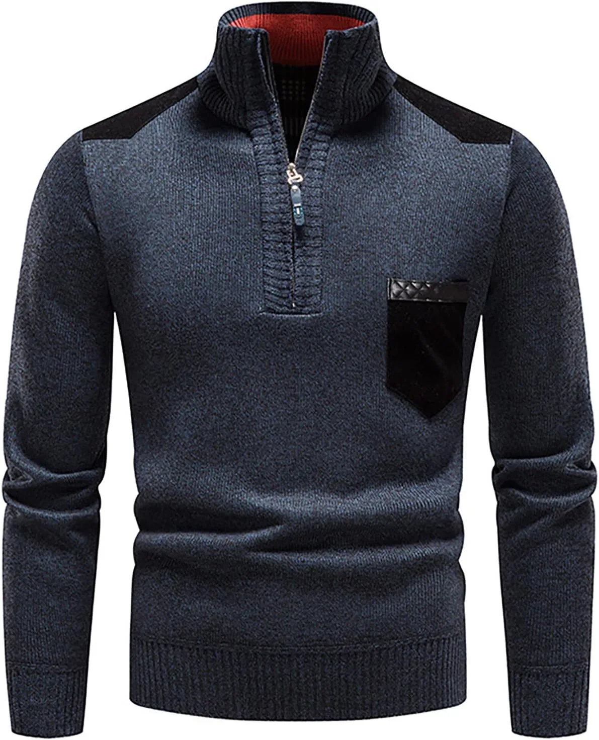 Mens Lightweight Jacket Fashion Long Sleeve Warm Solid Color Hooded Jackets Tops Winter Jackets for Men