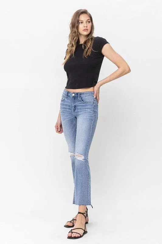 Mid Rise Kick Flare Jeans *Online Only*