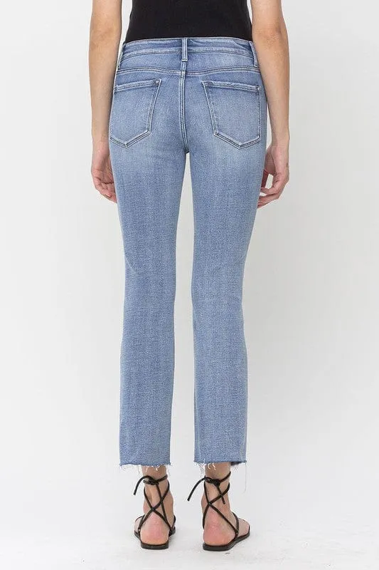 Mid Rise Kick Flare Jeans *Online Only*