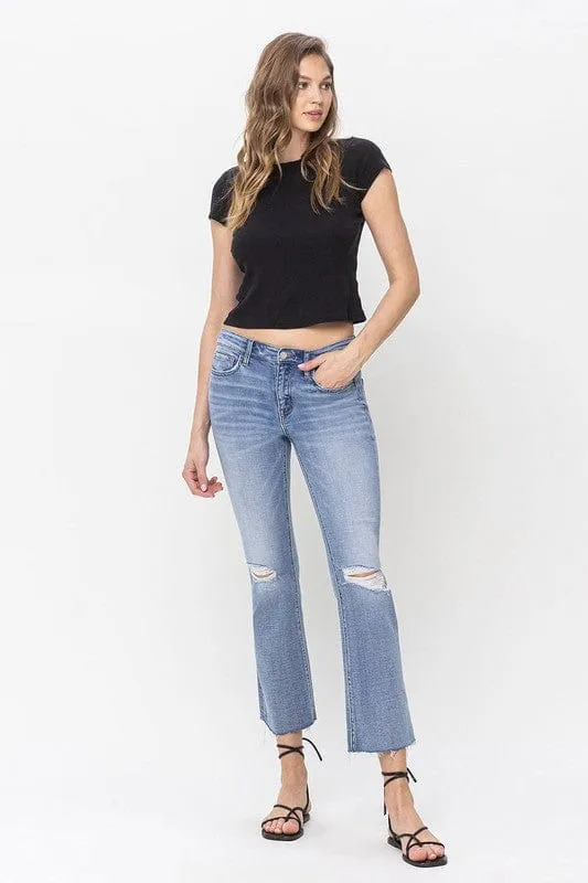 Mid Rise Kick Flare Jeans *Online Only*