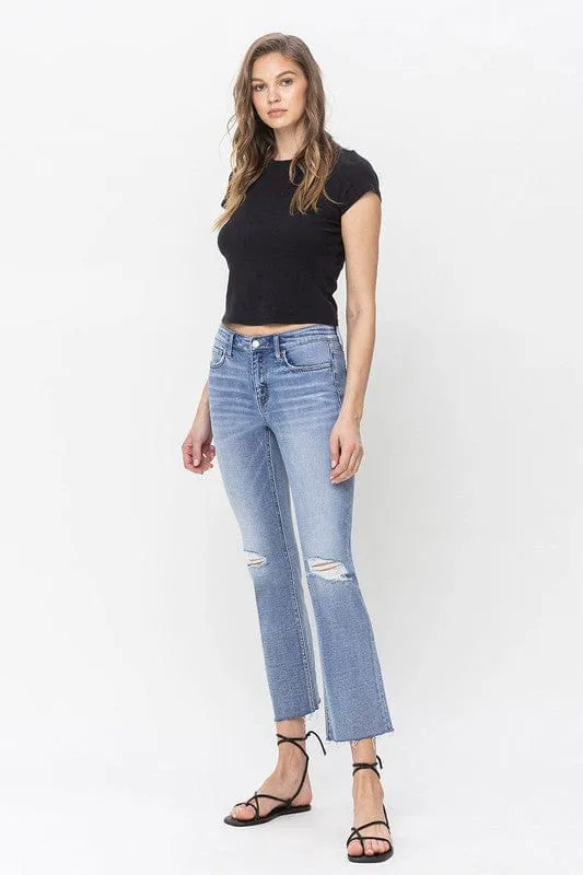 Mid Rise Kick Flare Jeans *Online Only*