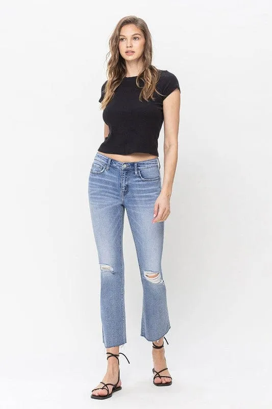 Mid Rise Kick Flare Jeans *Online Only*