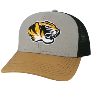 Missouri Tigers Mid-Pro Snapback Adjustable Trucker Hat