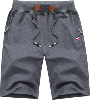 MO GOOD Mens Casual Shorts Workout Fashion Comfy Camo Shorts Breathable Big and Tall Shorts