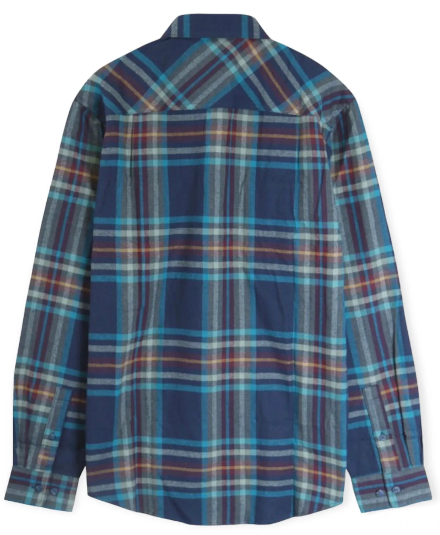 Moody Blue Flannel Shirt
