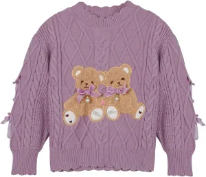 Mumetaz Toddler Baby Girl Sweaters Long Sleeve Crewneck Warm Pullover Knit Sweater Fall Winter Baby Girl Clothes