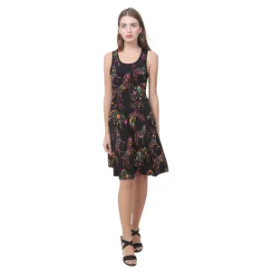 Neon Floral Animals Atalanta Sundress